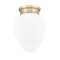 Z-Lite Gideon Flush Mount, 1-Light, 10 In.W x 13.5 In.H, Modern Gold/Etched Opal 1945F9-MGLD - alternate 3